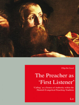 cover image of preacher as 'first listener'